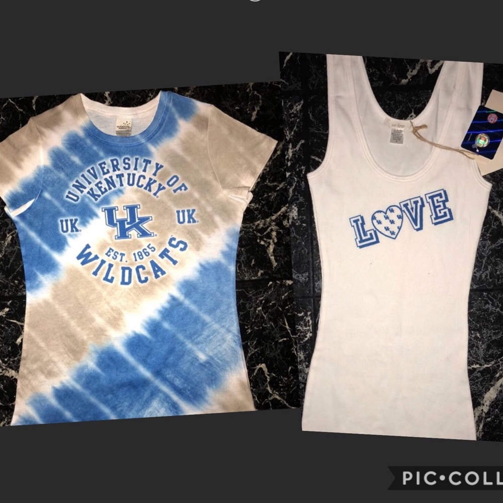 New University of Kentucky Shirts sz S